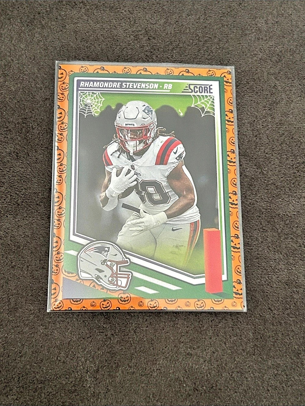 Score 2025 Score Ramondre Stevenson New England Patriots Football Trading Card